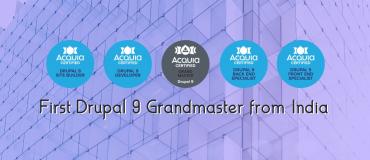 Pralhad - First Drupal 9 Grandmaster from India